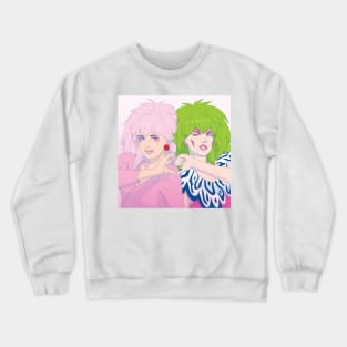 K-Jem and Pizzazz - Heart Crewneck Sweatshirt